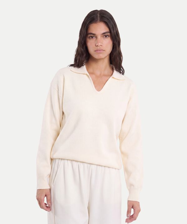 Saco Para Mujer Crema image number null