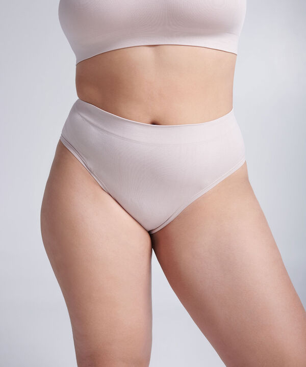 Panty Para Mujer Beige image number null