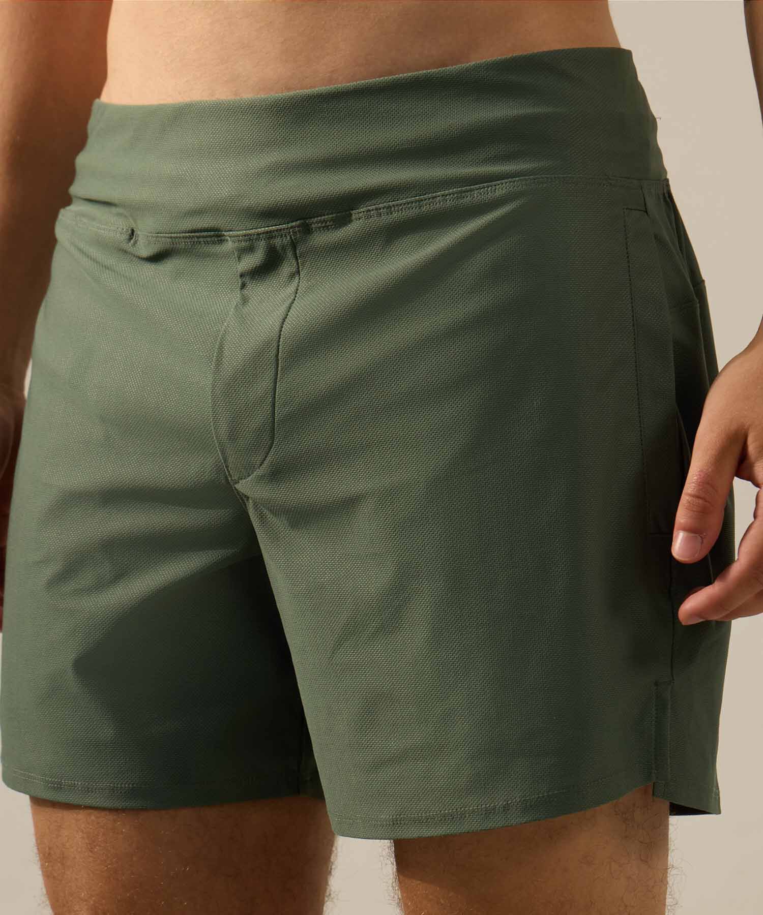 Bermuda Para Hombre Verde