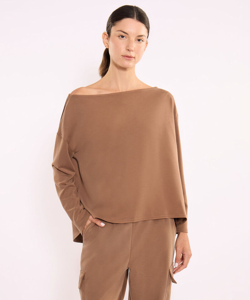 Camiseta Para Mujer Cafe