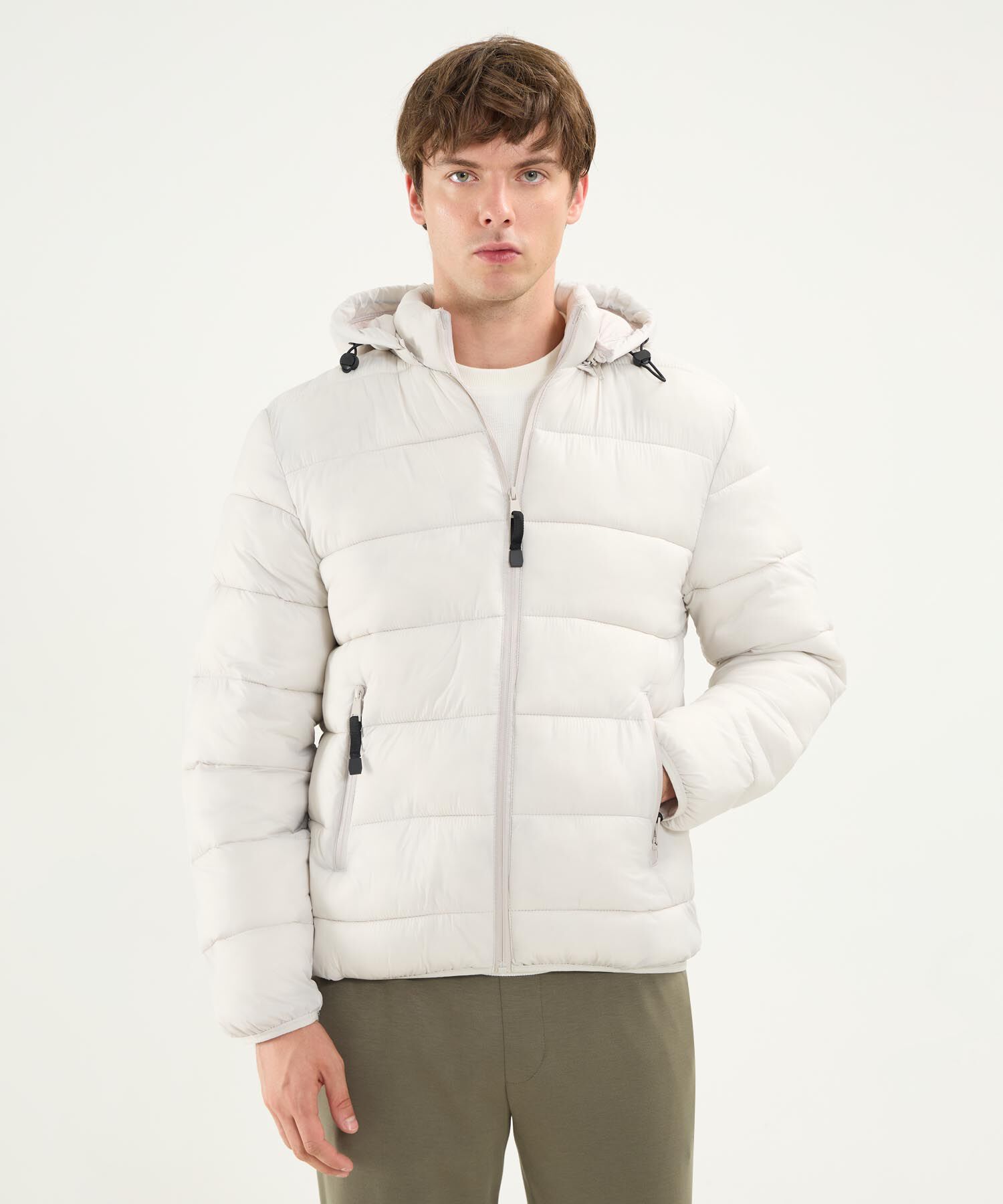 Chaqueta Para Hombre Beige