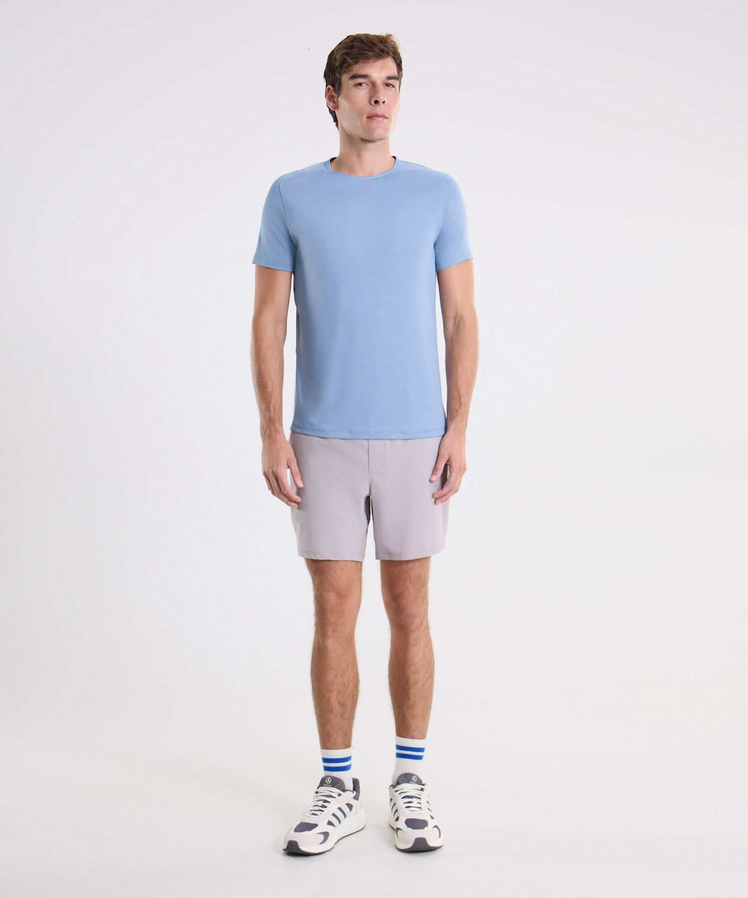 Bermuda Para Hombre Gris