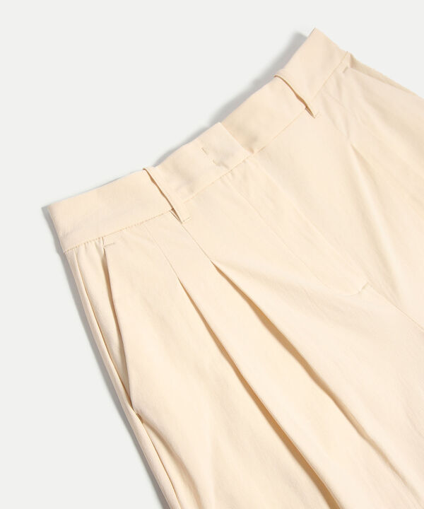 Pantalon Para Mujer Crema image number null