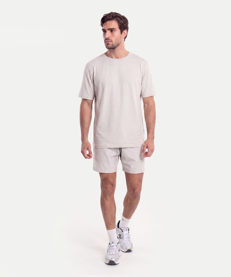 Bermuda Para Hombre Beige