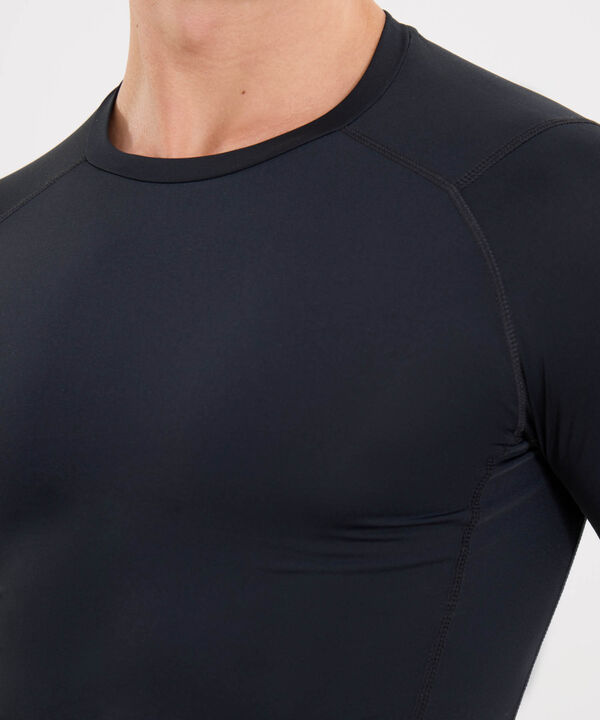 Camiseta Para Hombre Negro image number null