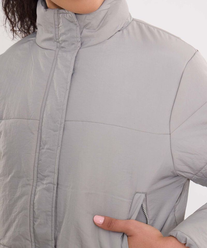 Chaqueta Para Mujer Gris