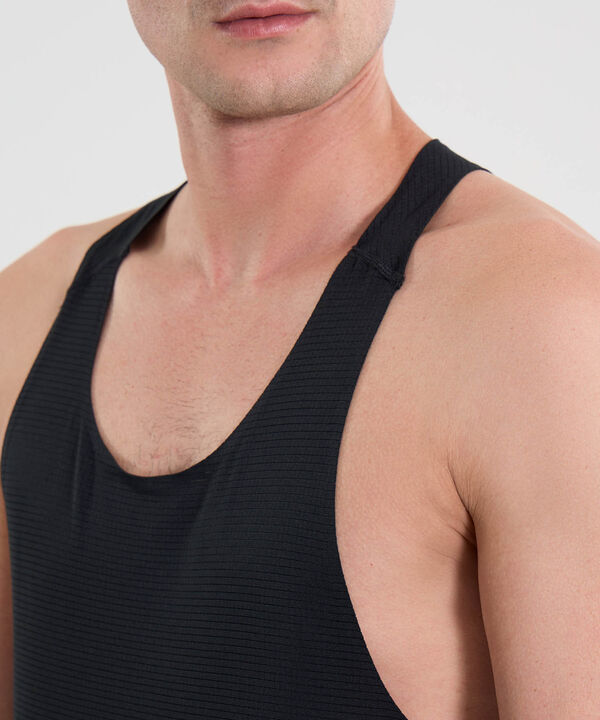 Camiseta Para Hombre Negro image number null