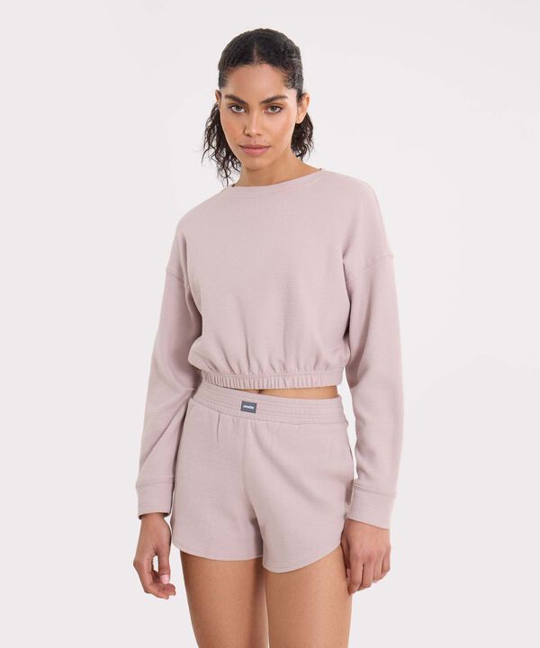 Buzo Para Mujer Beige image number null