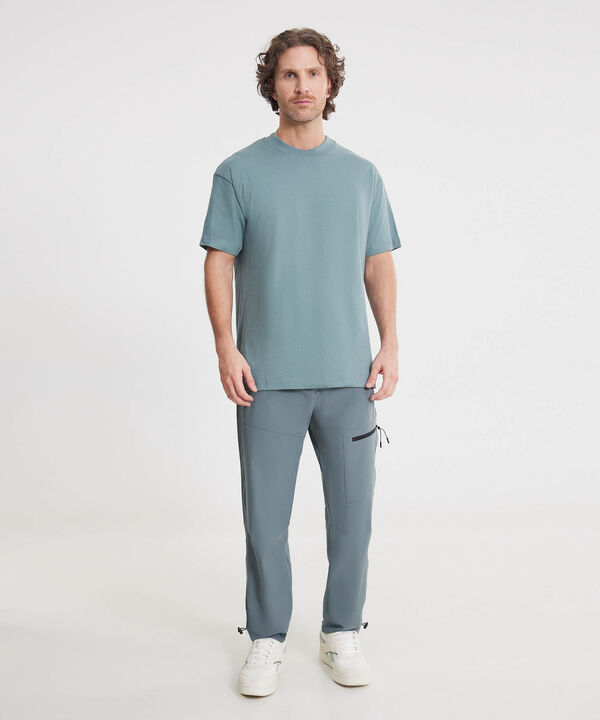Pantalon Para Hombre Verde image number null