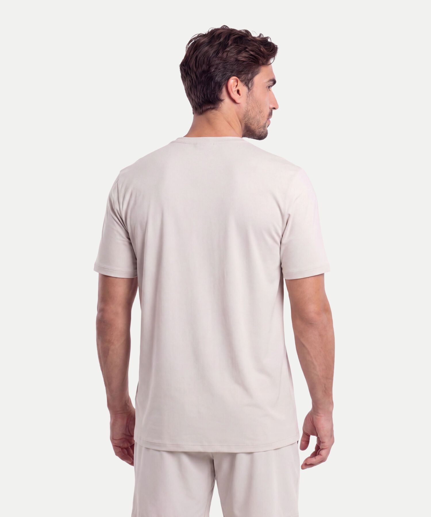 Camiseta Para Hombre Beige