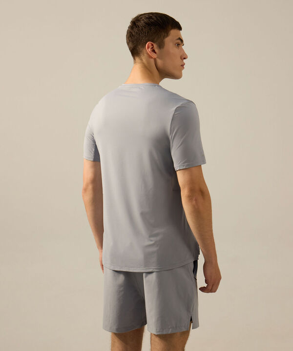 Camiseta Para Hombre Gris