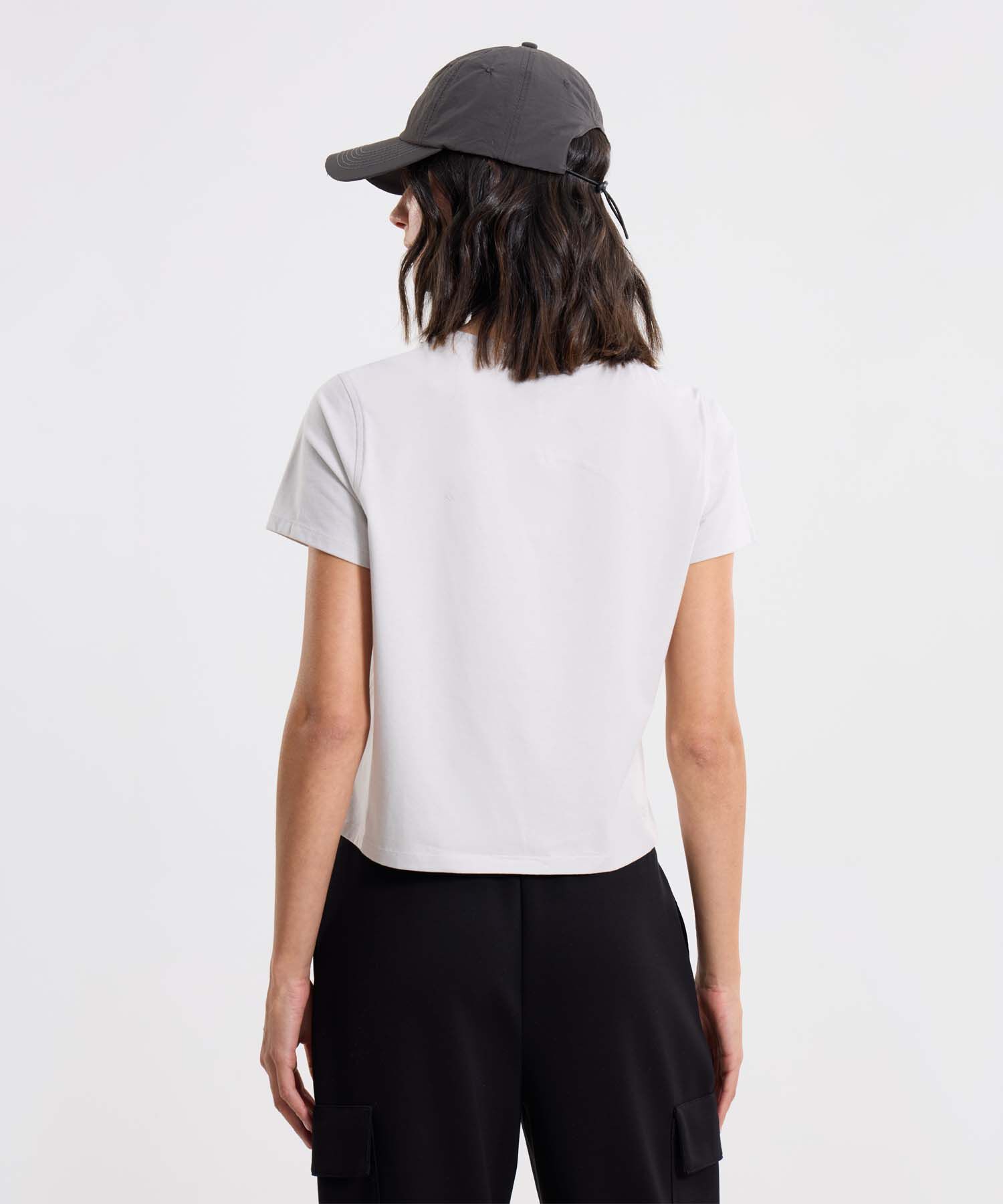 Camiseta Para Mujer GrisClaro