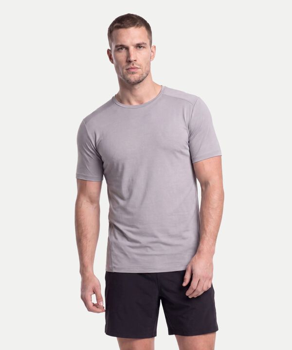 Camiseta Para Hombre Gris