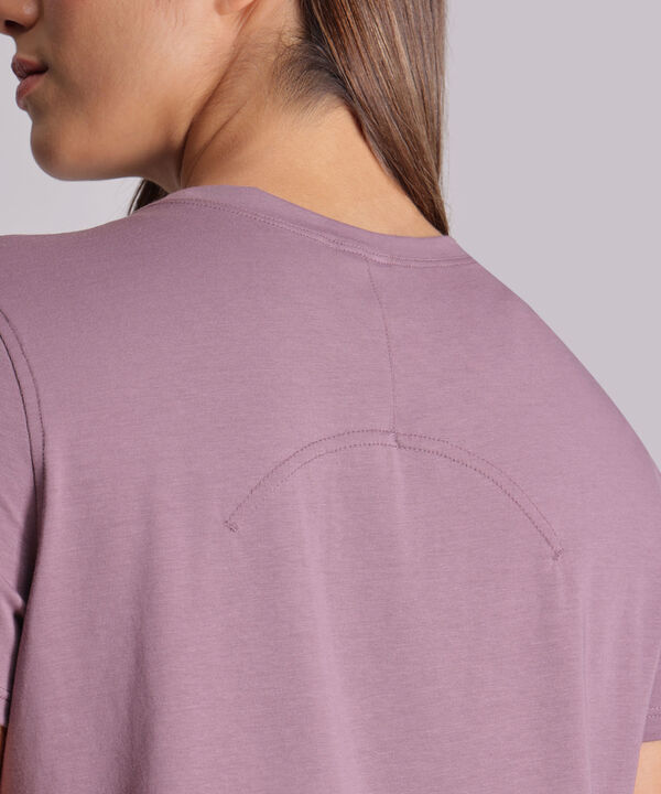 Camiseta Para Mujer Morado