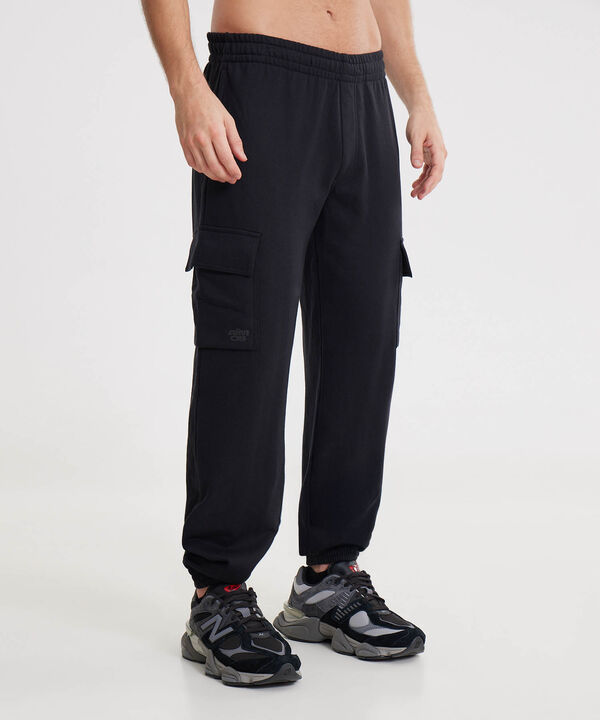 Pantalon Para Hombre Negro image number null