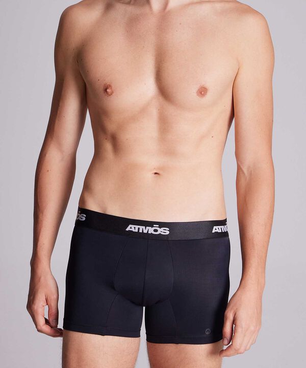 Boxer Para Hombre Negro image number null
