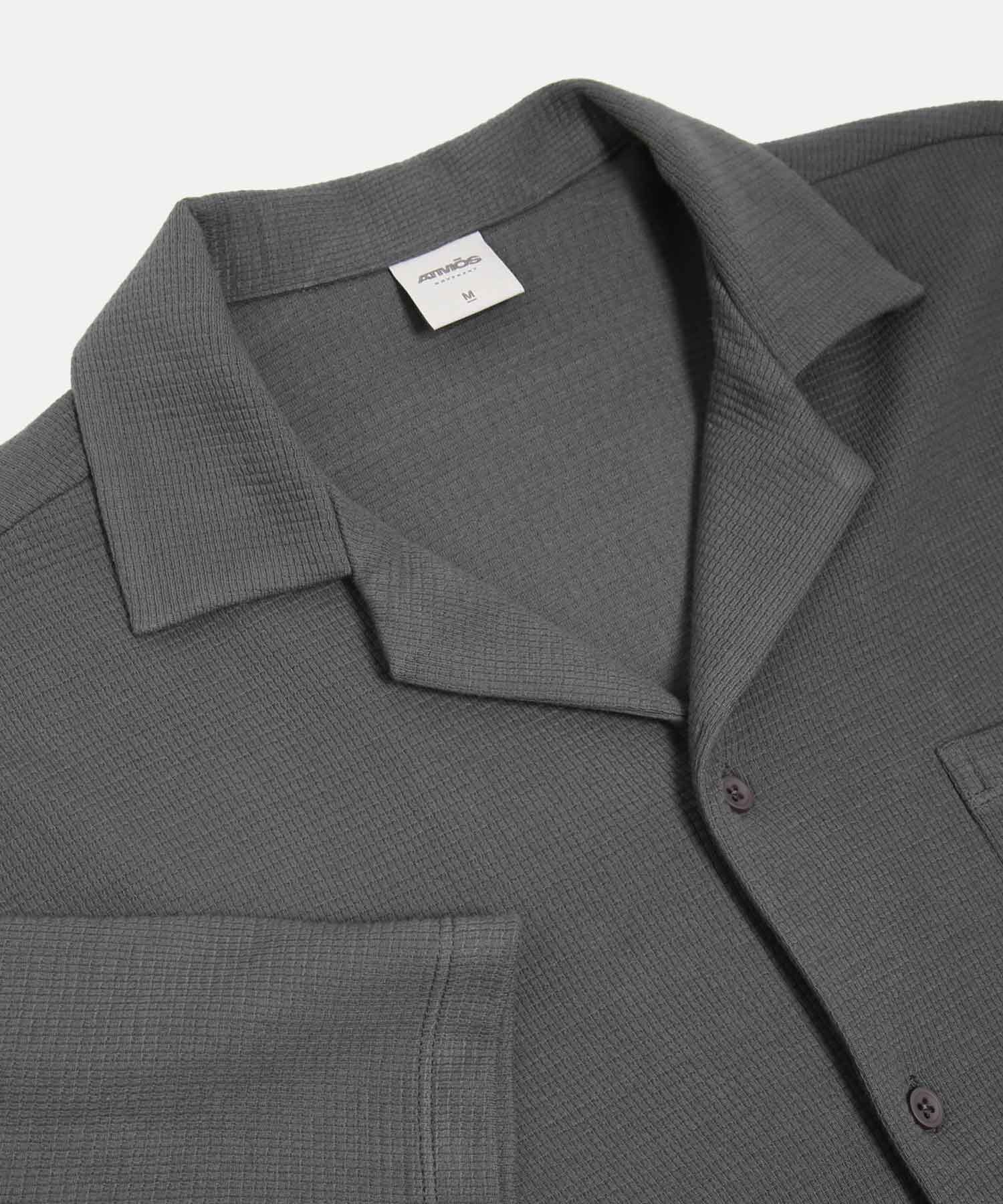 Camisa Para Hombre GrisOscuro