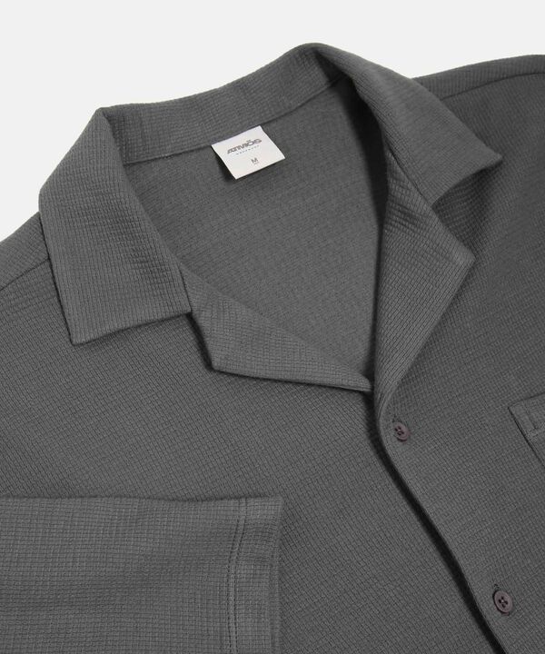 Camisa Para Hombre GrisOscuro image number null