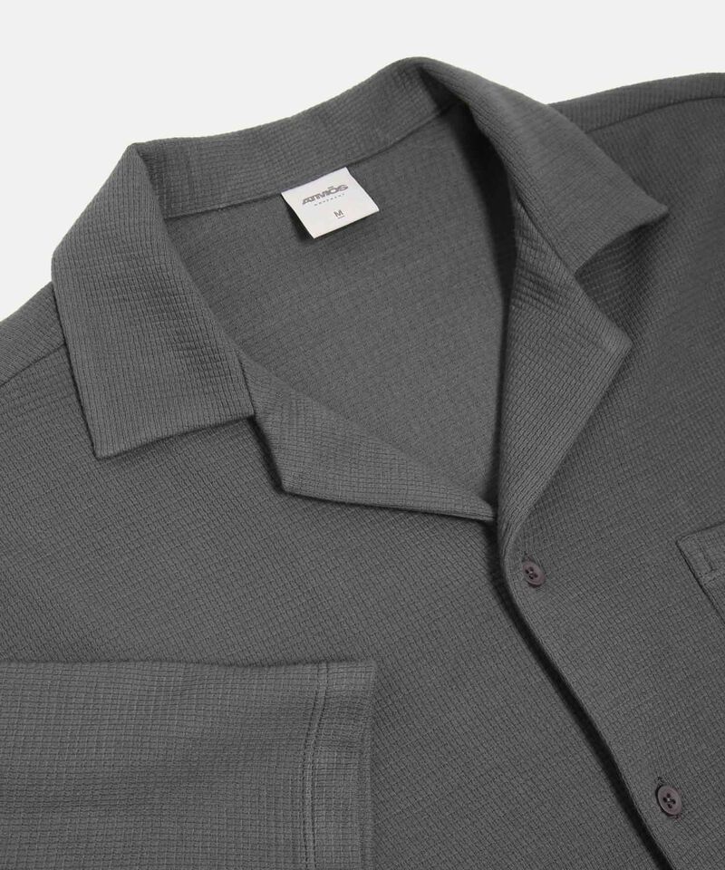 Camisa Para Hombre GrisOscuro