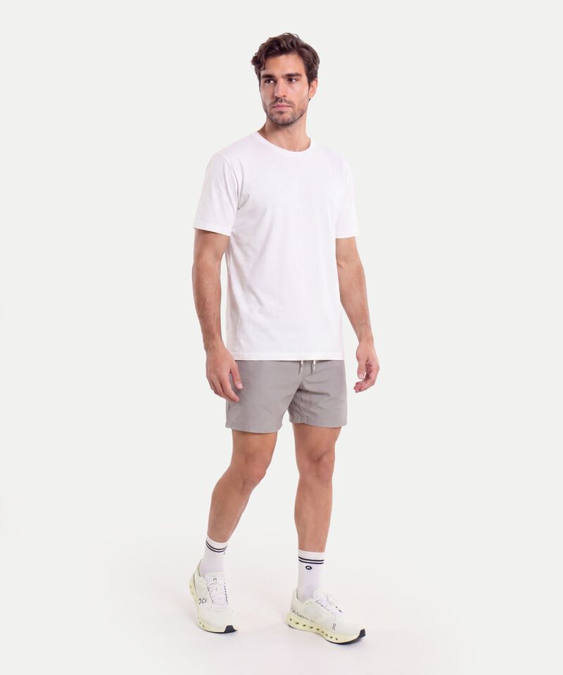Camiseta Para Hombre Blanco