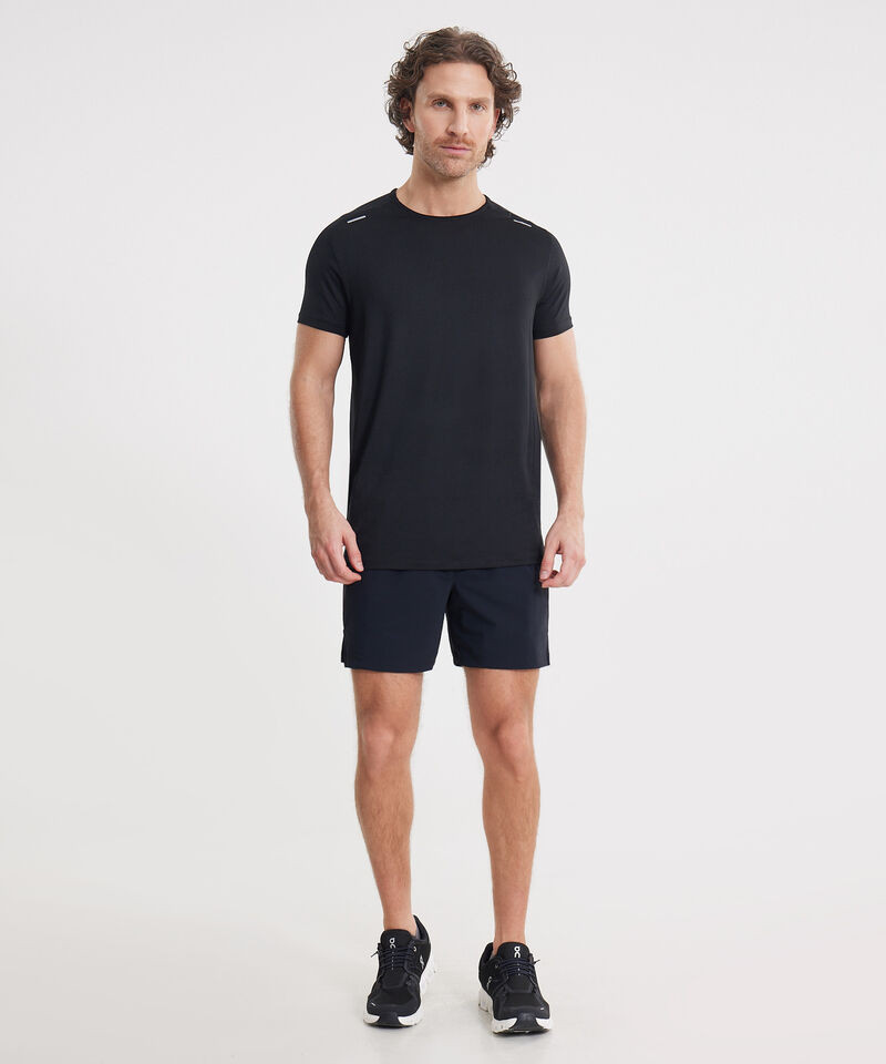 Set Deportivo con Camiseta Reflectiva y Short con Bóxer Interno, 