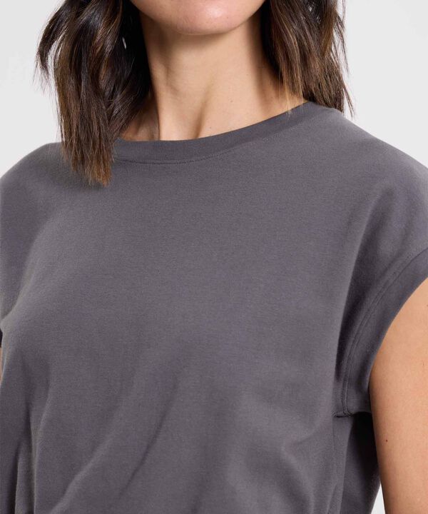 Camiseta Para Mujer Gris image number null