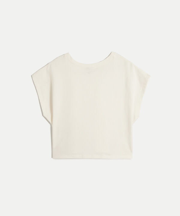 Camiseta Para Mujer Marfil image number null