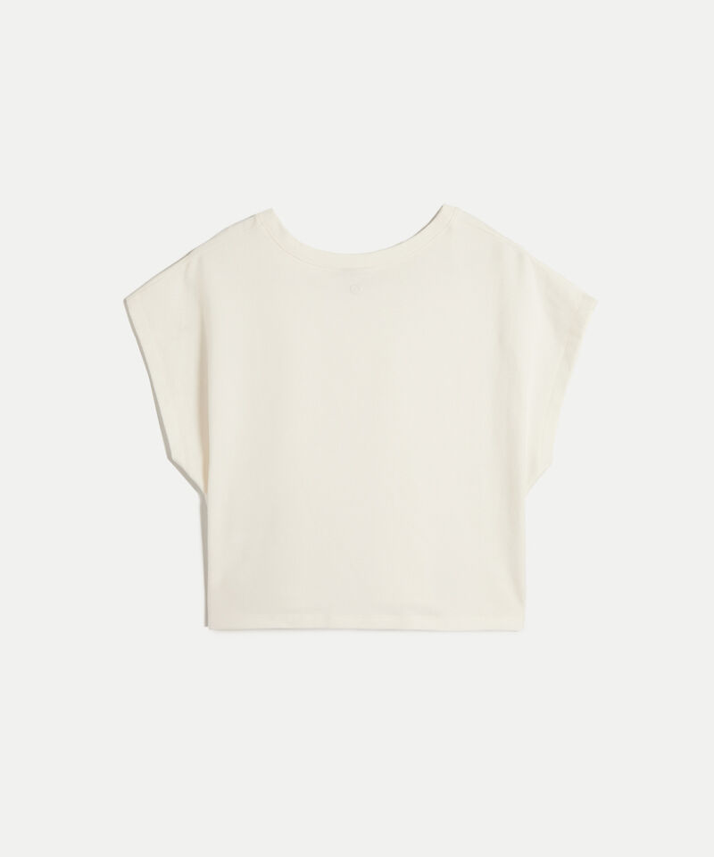 Camiseta Para Mujer Marfil