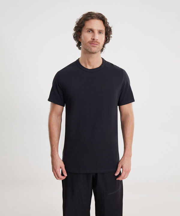 Camiseta Para Hombre Negro image number null
