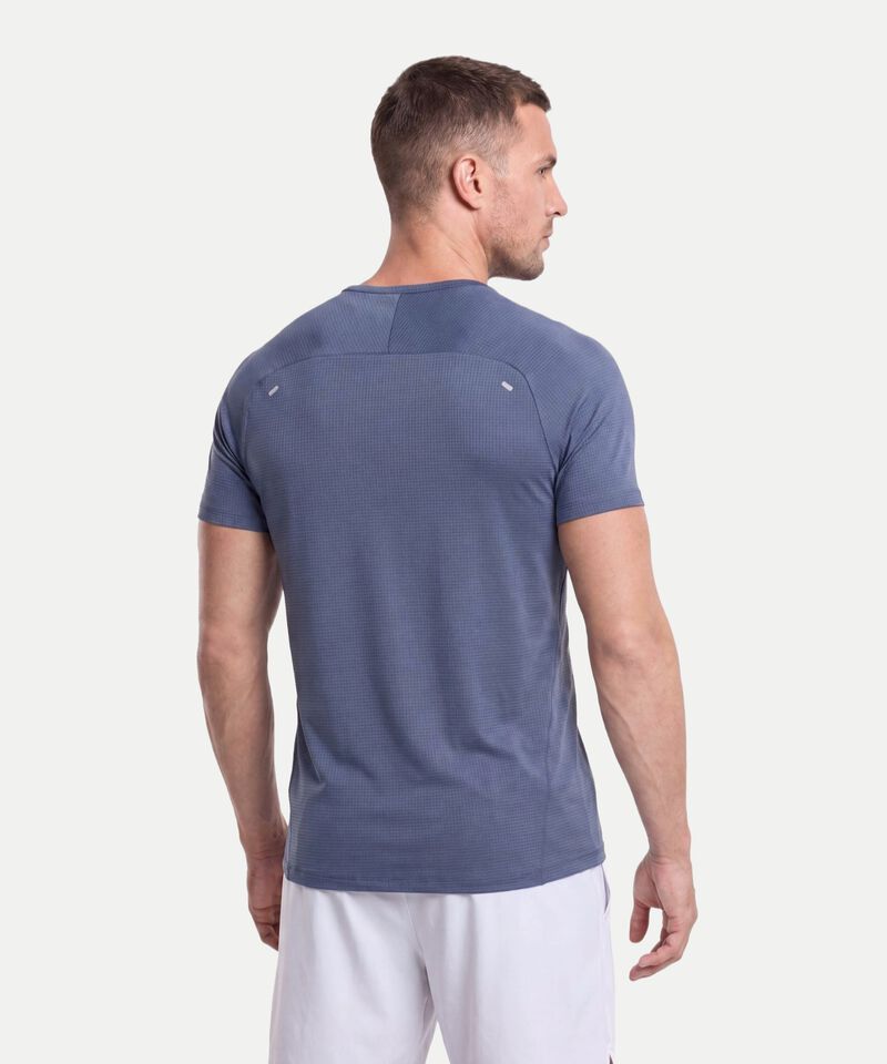 Camiseta Para Hombre AzulPastel