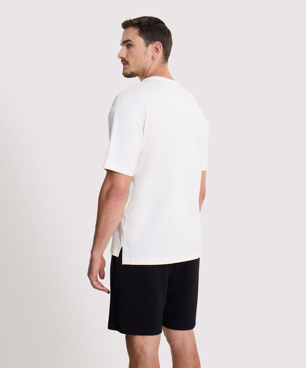 Camiseta Para Hombre Blanco image number null