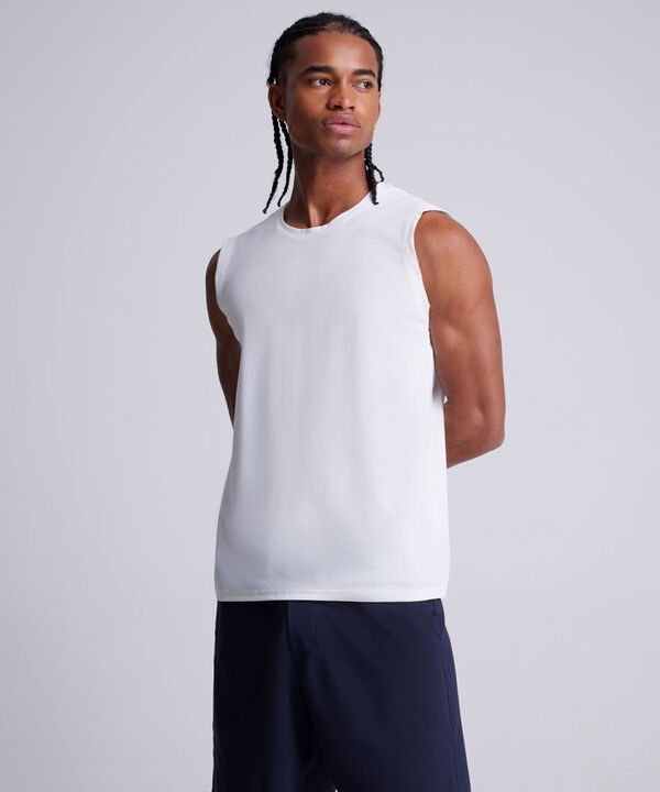 Camiseta Para Hombre Marfil image number null