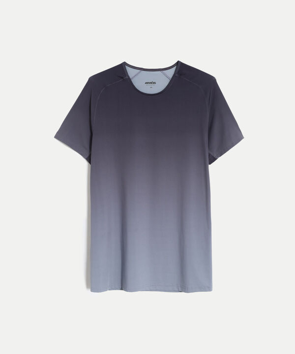 Camiseta Para Hombre Gris image number null