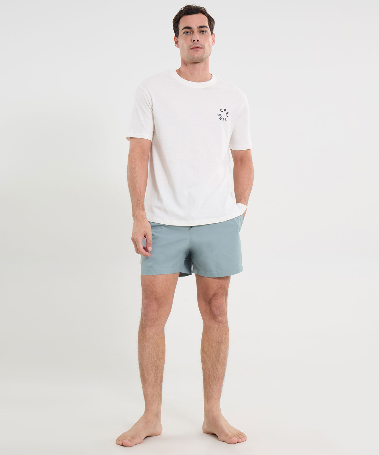 Short Para Hombre VerdePastel