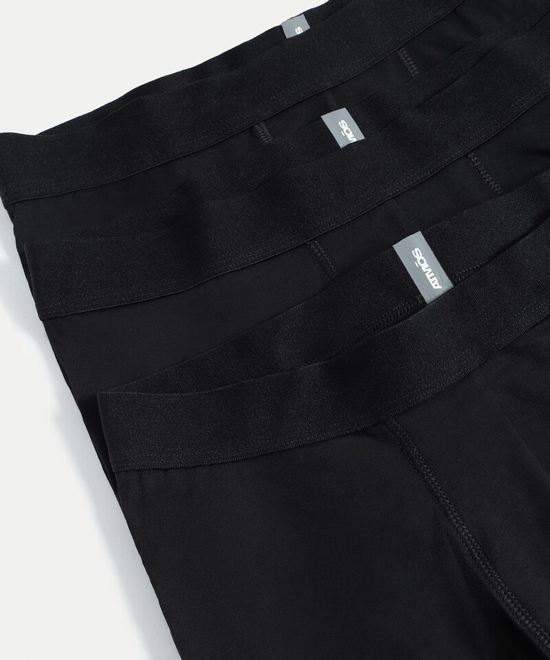 Boxer Para Hombre Negro
