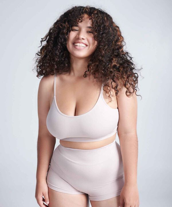 Top Para Mujer Beige image number null