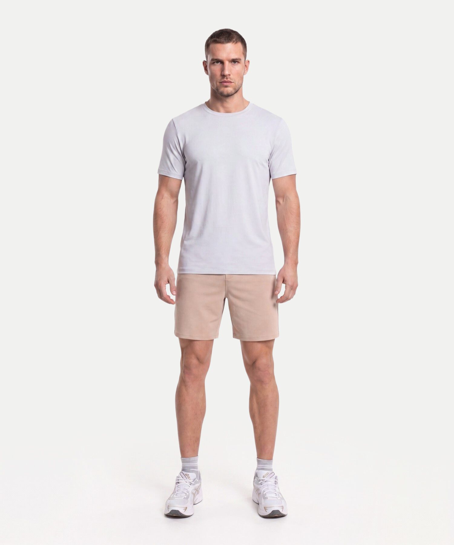 Bermuda Para Hombre Beige