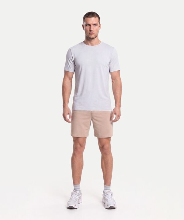Bermuda Para Hombre Beige