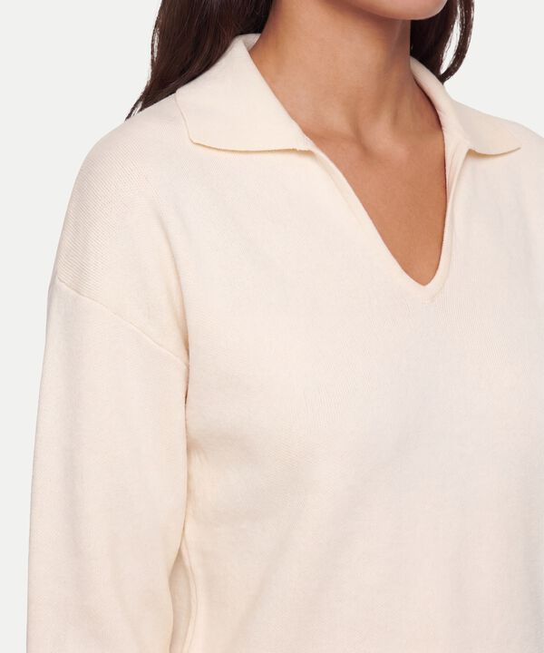 Saco Para Mujer Crema