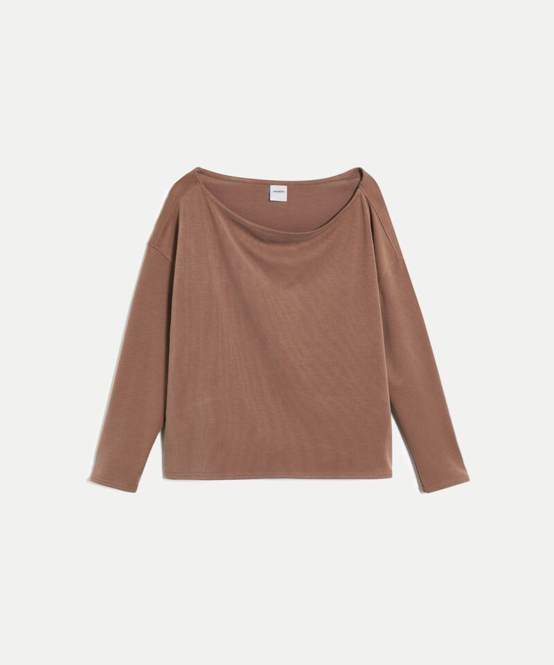 Camiseta Para Mujer Cafe