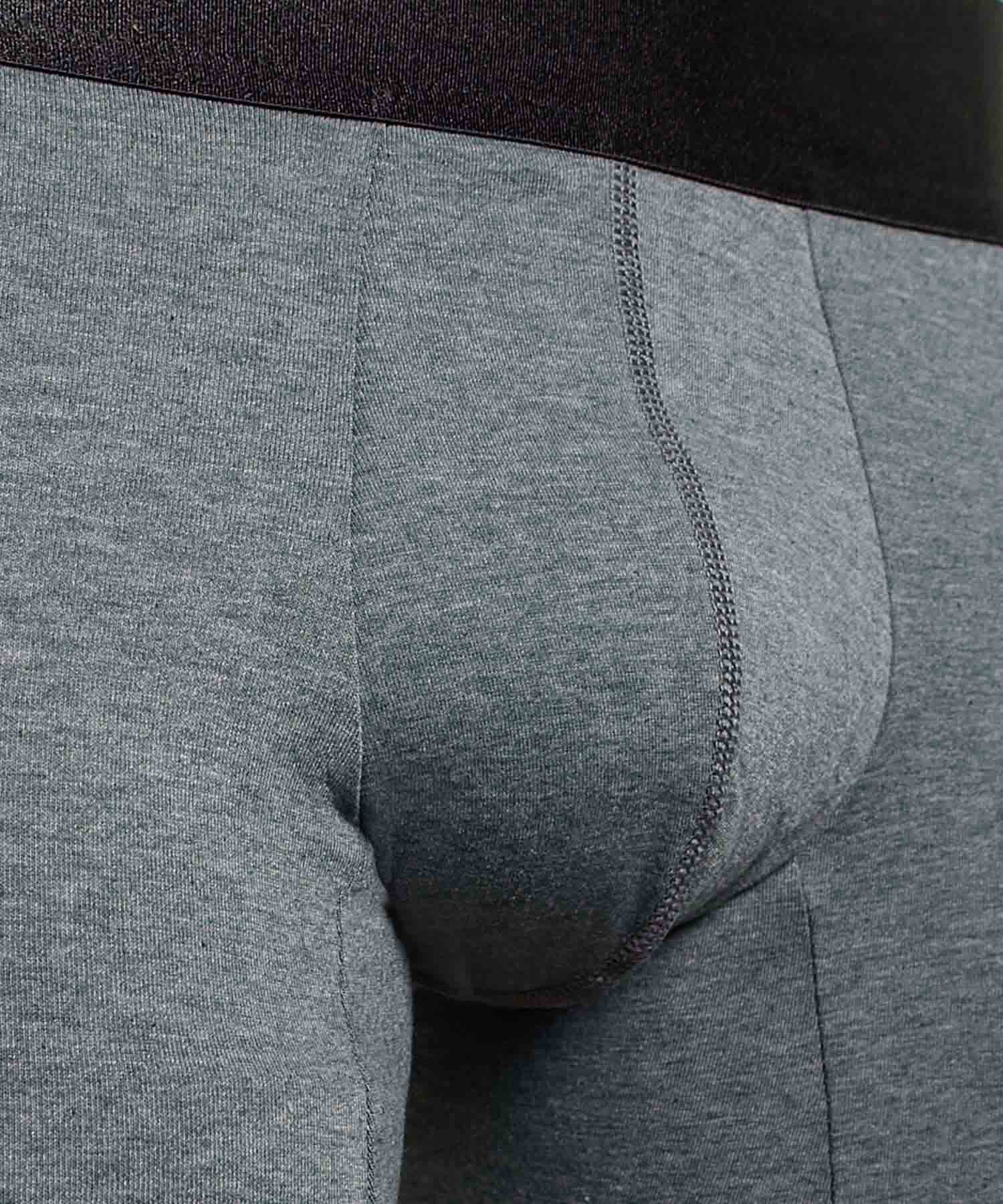 Boxer Para Hombre Gris