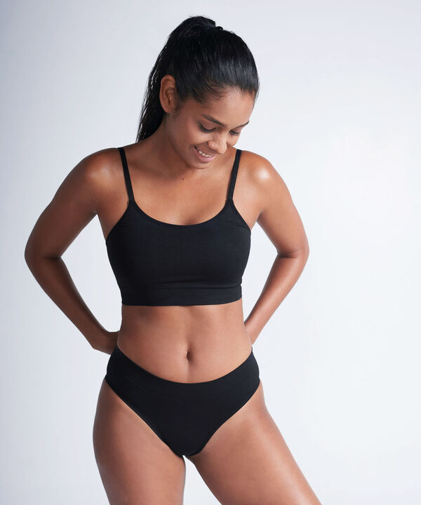 Panty Para Mujer Negro image number null