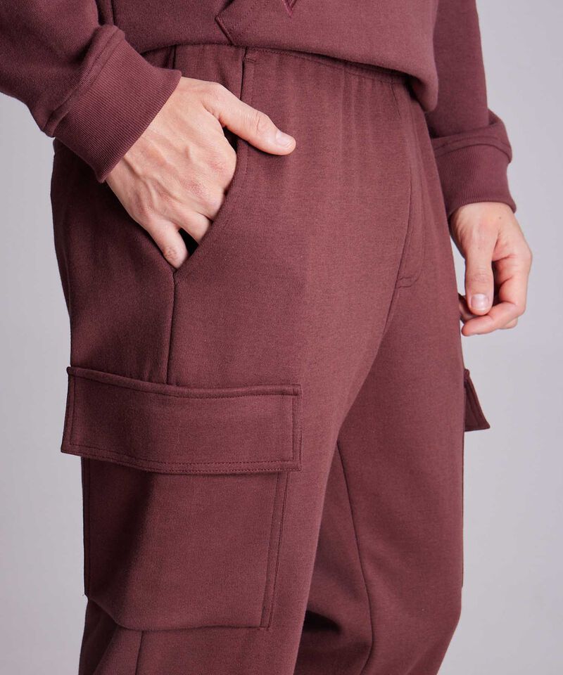 Pantalon Para Hombre Vino