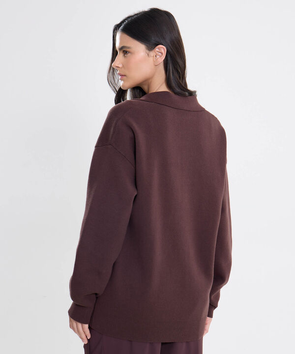 Saco Para Mujer CafeOscuro
