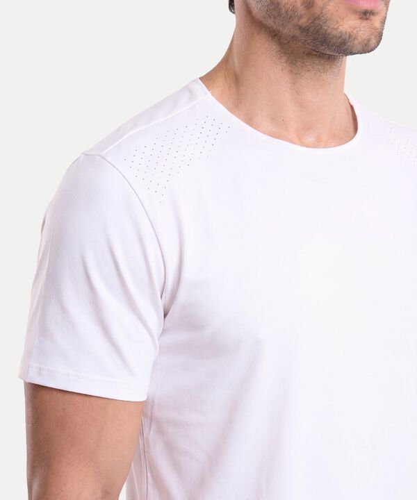 Camiseta Para Hombre Blanco