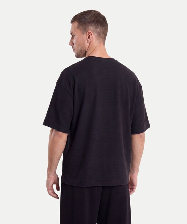 Camiseta Para Hombre Negro