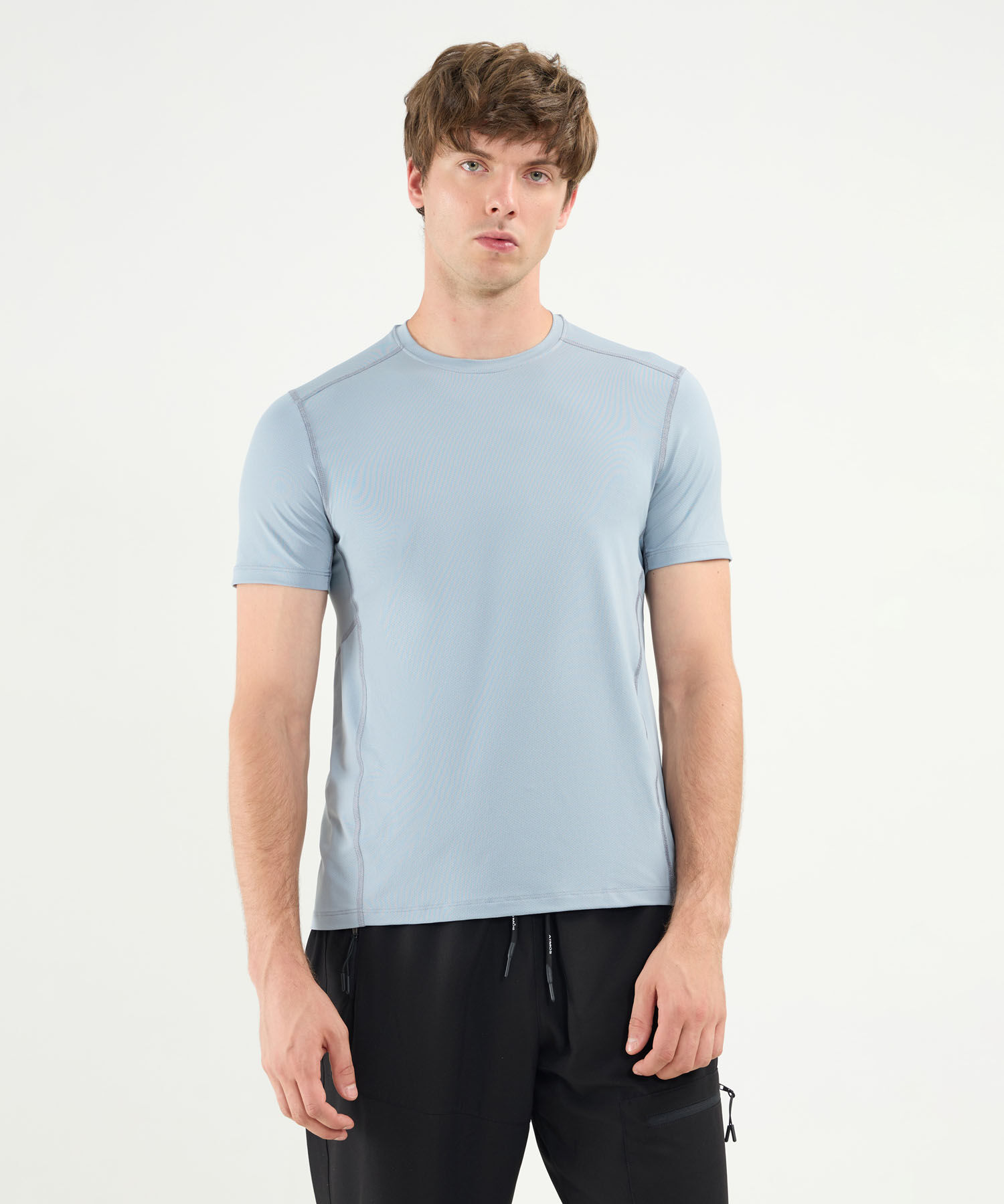 Camiseta Para Hombre GrisClaro