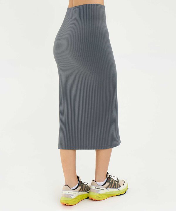 Falda Para Mujer Gris