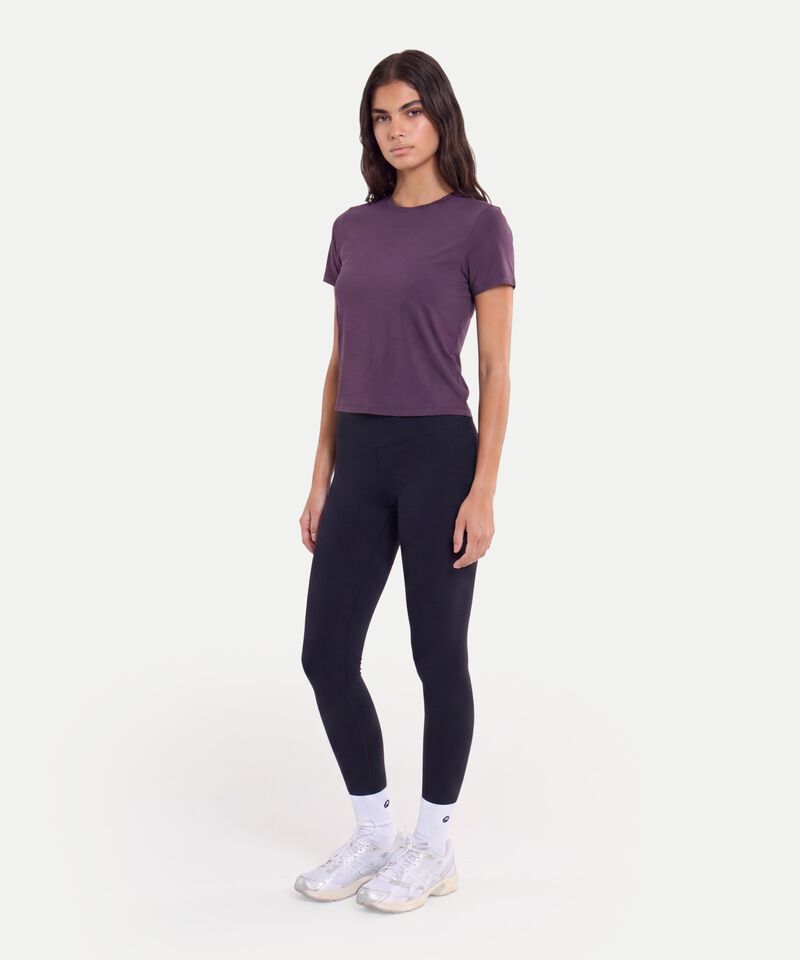 Camiseta Para Mujer Morado