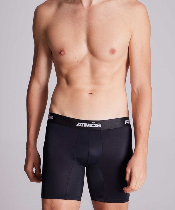 Boxer Para Hombre Negro image number null